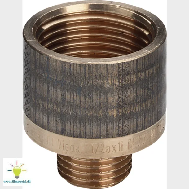 Rdgods Spidsmuffe 3/4X1