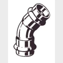 Profipress Gas Bjn Mf/Mf 45Gr 22