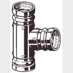 Sanpress T-Stykke Mf 88,9X54X88,9