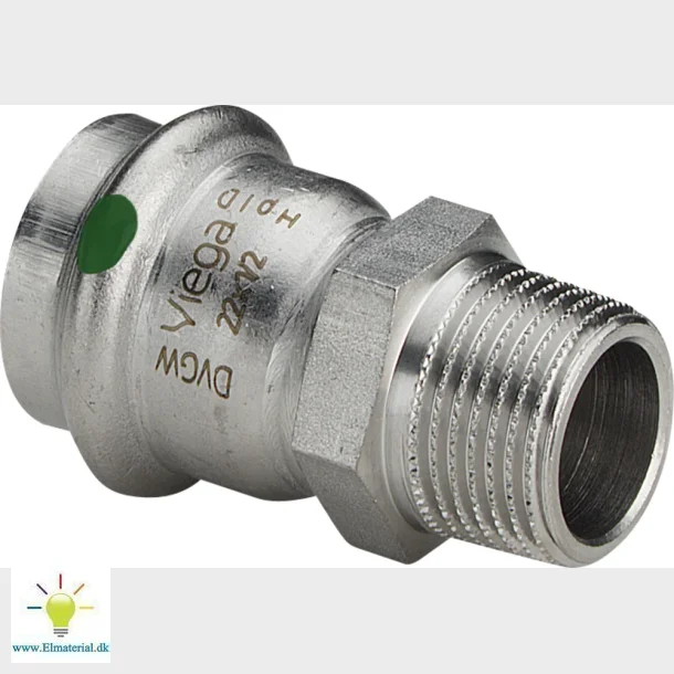 Sanpress Inox Overgang Mf/Np 22X3/4