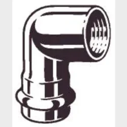 Sanpress Inox Vinkel 90Gr 15X3/4