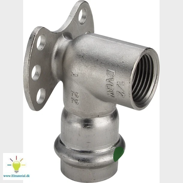 Sanpress Inox Dkvinkel Mf/Mf 18X1/2