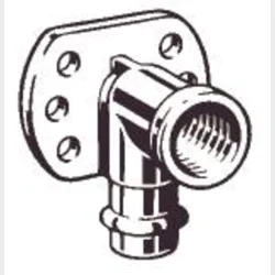 Sanpress Inox Dkvinkel Mf/Mf 22X1/2