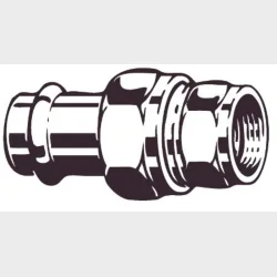 Sanpress Inox Forskruning Mf/Mf 15X1/2