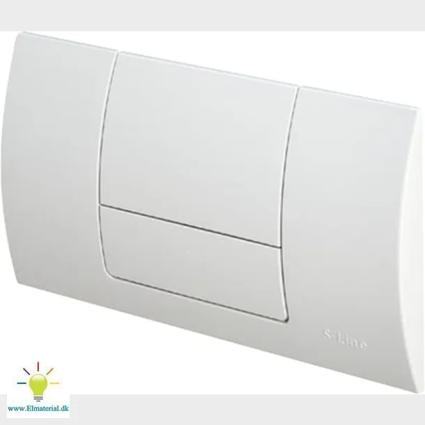 Standard 1 Betjeningsplade Hvid