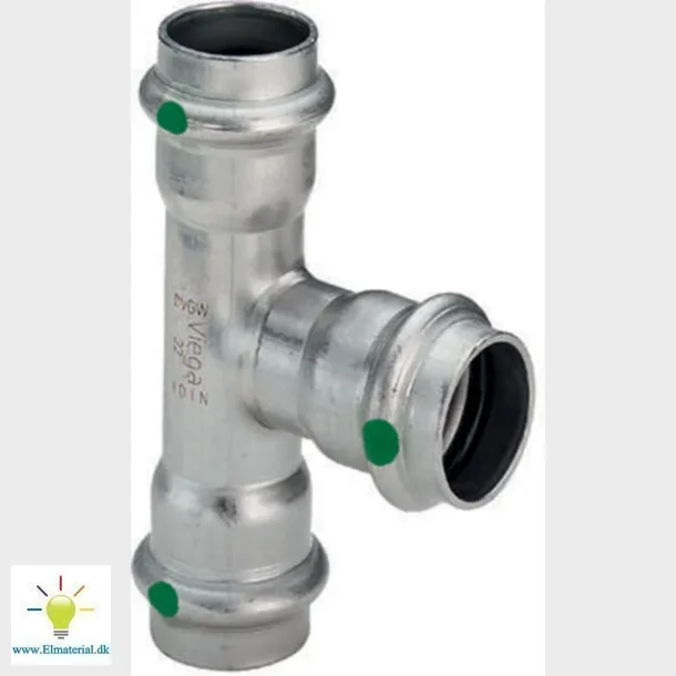 Sanpress Inox T-Stykke Mf 18X15X15