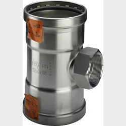 Sanpress Inox T-Stykke Mf 76,1X3/4X76,1