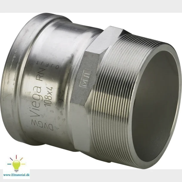 Sanpress Inox Overgang Mf/Np 76X2 1/2