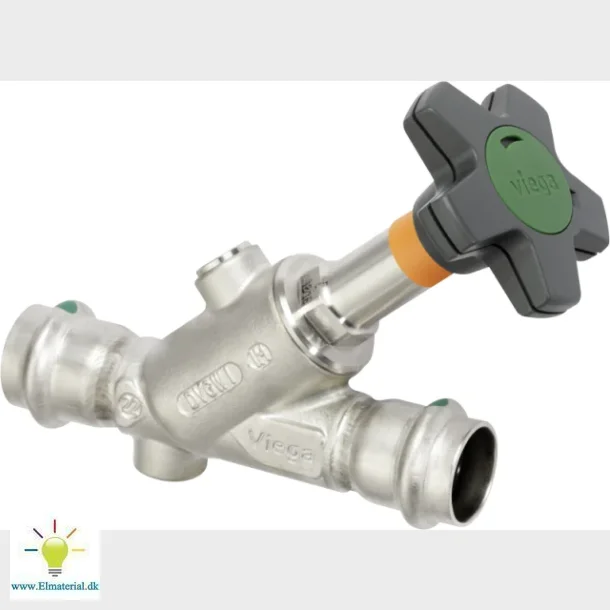 Easytop Skrsdeventil Rustfri 15Mm V
