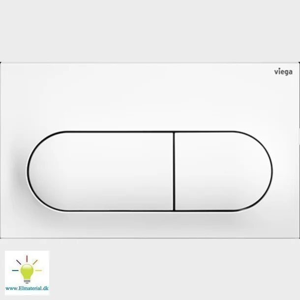 Hvid Betjeningsplade Visign For Life 6