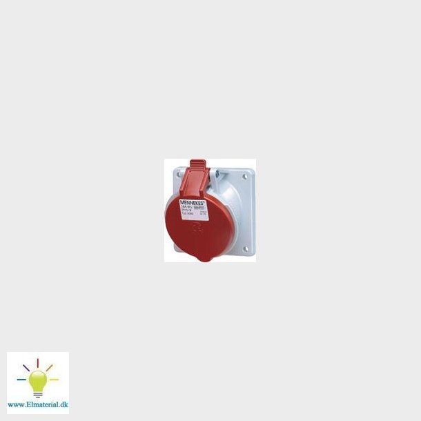 Cee Udtag Indbygning, 16A7P 6H400V Ip44