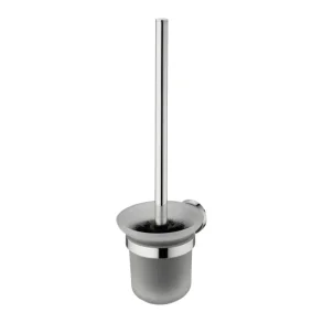 Toiletb�rste, V�gh�ngt, Glas/Krom