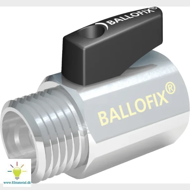 Ballofix 3/4" Krom Muf/Nip