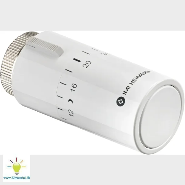 Trv Halo Termostat 6-28C Hvid