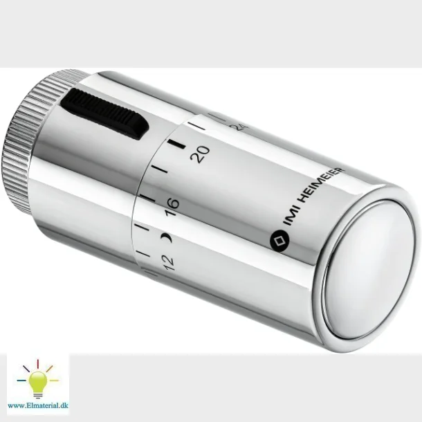 Trv Halo Termostat 6-28C Krom