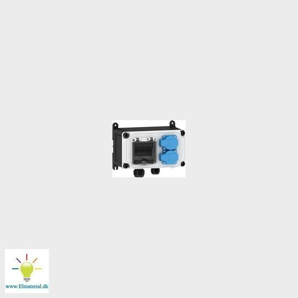 Variabox S Tavle Med Schuko Udtag - Rj45