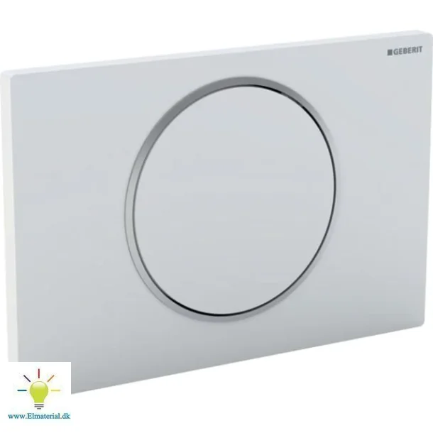 Betjeningsplade Sigma10 Mat Alpin-Hvid