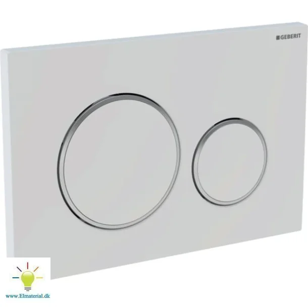 Betjeningsplade Sigma20 Mat Alpin-Hvid