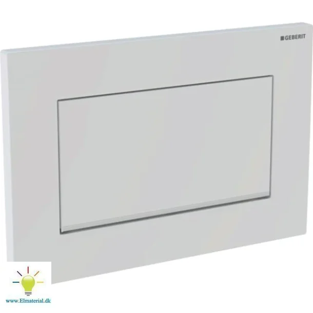 Betjeningsplade Sigma30 Plast Alpin-Hvid