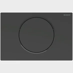 Geberit Sigma10 Svart Mattlackerad