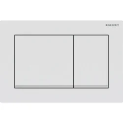 Geberit Omega30 Hvid Mat/Blank Krom