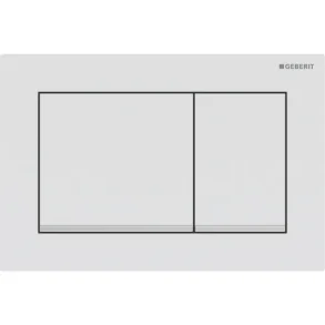 Geberit Omega30 Hvid Mat/Blank Krom