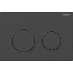 Geberit Omega20 Svart Mattlackerad