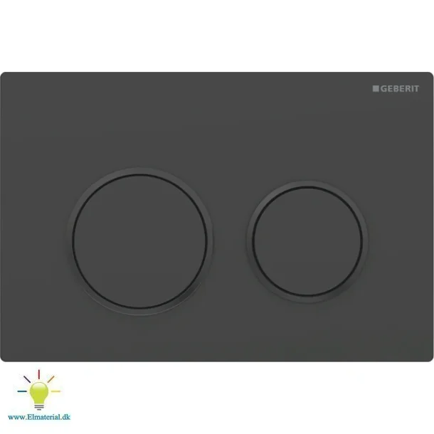 Geberit Omega20 Svart Mattlackerad