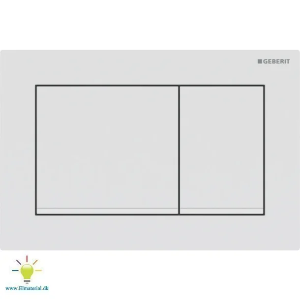Geberit Omega30 Hvid Mat Lakeret