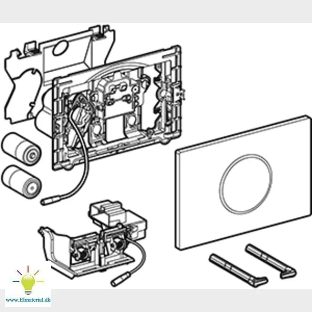 Kontrollpanel Sigma10 Bt/Ir/Bat mattsvart