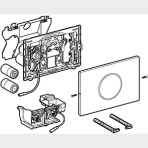 Betjeningspl. Sigma10 Bt/Ir/Bat Mat Sort