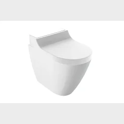 Tuma Comfort Douchetoilet Hvid Glas