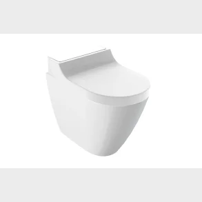 Tuma Comfort Douchetoilet Hvid Glas