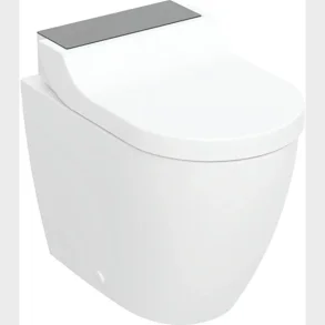 Tuma Comfort Douchetoilet Sort Glas