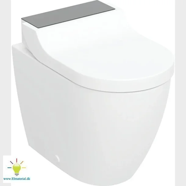 Tuma Comfort Dusch Toalett Svart Glas