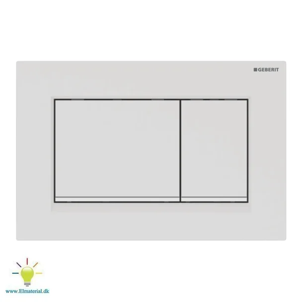 Sigma30 Betjeningsplade Hvid