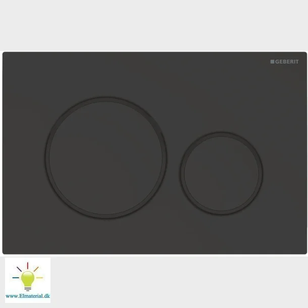 Sigma20 Kontrollpanel Svart