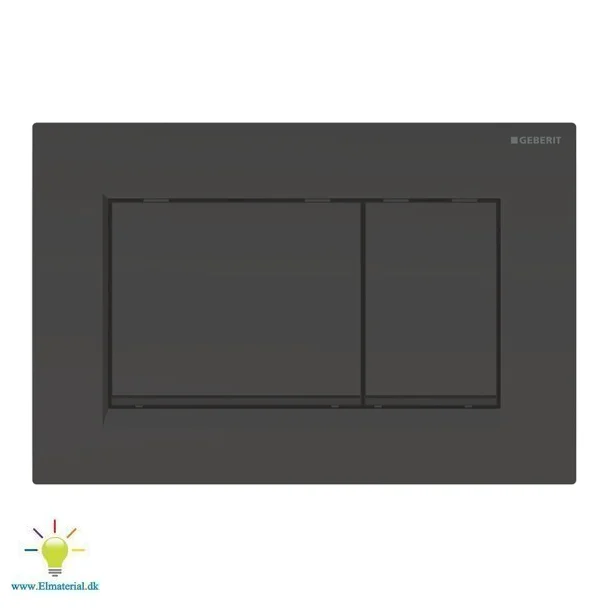 Sigma30 Kontrollpanel Svart