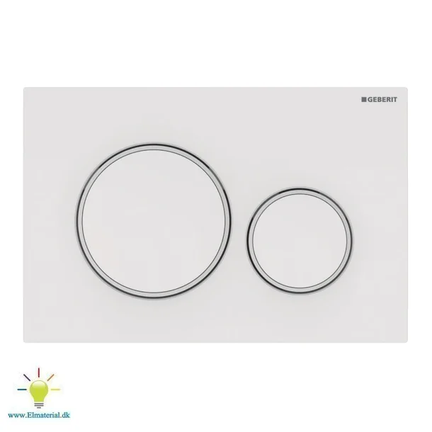 Sigma20 Betjeningsplade Hvid