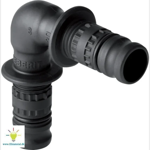 Mepla Vinkel 90Gr.  50 Pvdf