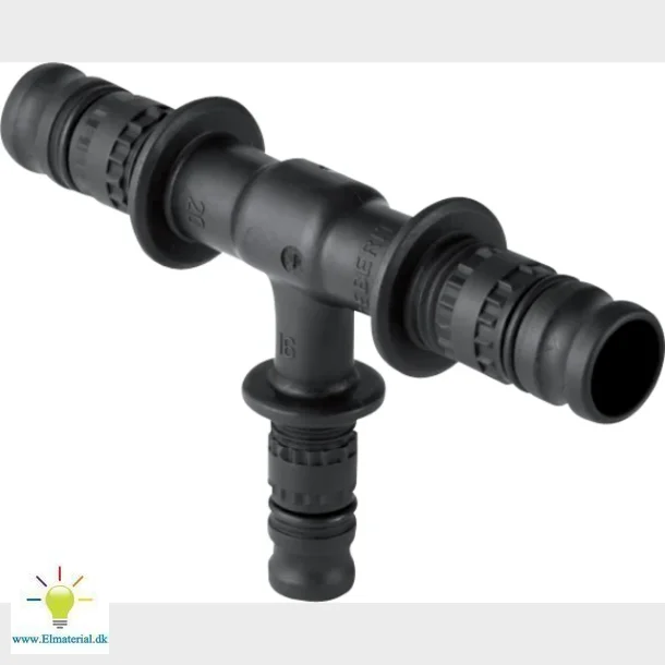 Mepla T-Stykke 63-26-63 Pvdf