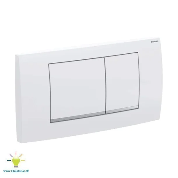 Betjeningsplade Twinline 30 Alpin-Hvid