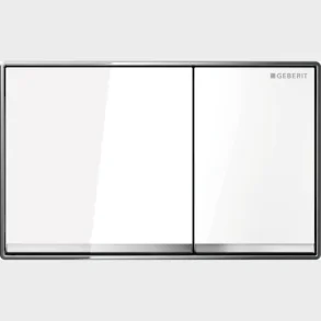 Omega60 Gjuten Zink Vit Glas