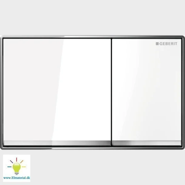 Omega60 Gjuten Zink Vit Glas