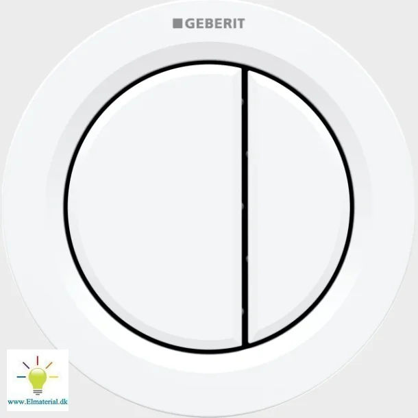 Omega01 Hvid Dobbelt Fingertryk