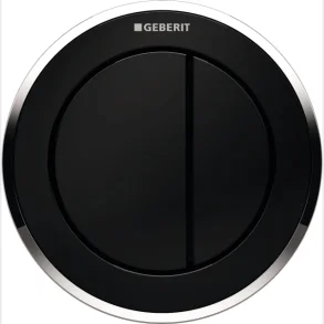 Omega10 Tryk Sort/Blank Forkromet