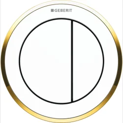 Omega10 Tryk Hvid/Guld