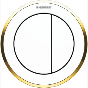 Omega10 Tryk Hvid/Guld