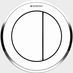 Omega10 Hvid/Blankkrom Dobbelt Tryk