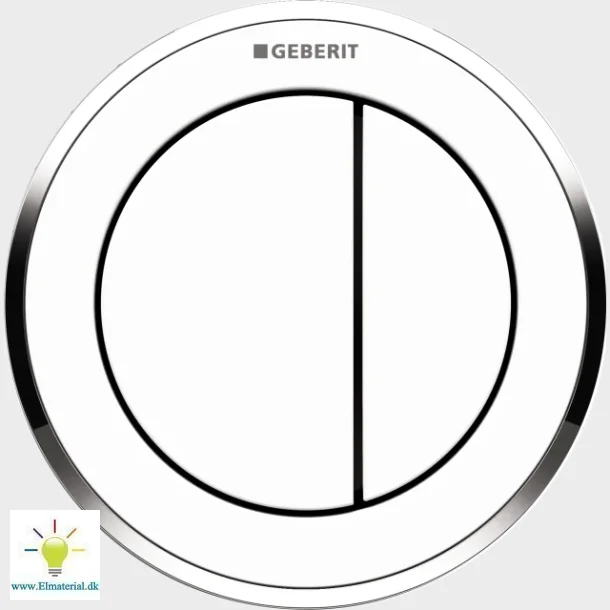 Omega10 Hvid/Blankkrom Dobbelt Tryk